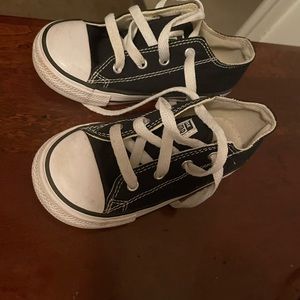 Black Toddler Converse